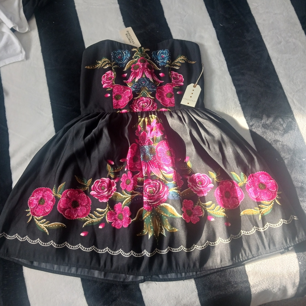 Floral Embroidered Dress